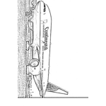 Dibujo para colorear Continental Airlines Coloring Page Avion Continental Para Colorear