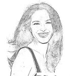 Dibujo para colorear Amy Yasbeck Celecrity Coloring Page Para Pintar Y Colorear Online