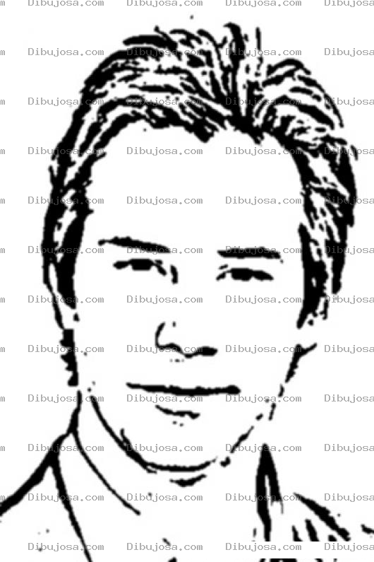 Dibujo para colorear Keanu Reeves Coloring Page Para Colorear A Kenu Rivs