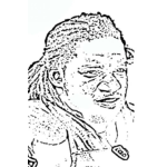 Dibujo para colorear Brandon Meriweather Nfl Player Coloring Page Para Colorear