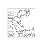 Dibujo para colorear Las Aventuras De Tintin Para Colorear