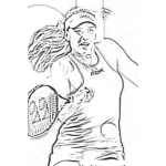 Dibujo para colorear Nicole Valdisova Para Colorear