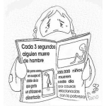 Dibujo para colorear Noticias De Pobreza Mundial Para Pintar Y Colorear