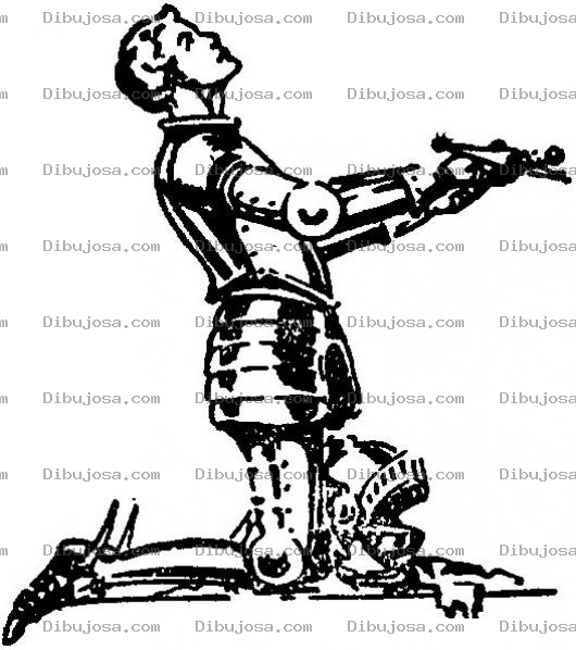 Dibujo para colorear Dibujo De Caballero Con Armadura De Hierro De Rodillas Para Pintar Y Colorear