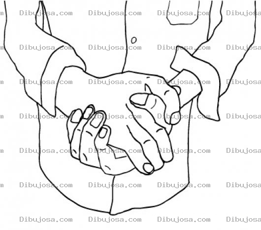 Dibujo para colorear Dibujo De Un Aplauso Para Pintar Y Colorear