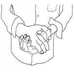 Dibujo para colorear Dibujo De Un Aplauso Para Pintar Y Colorear