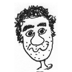 Dibujo para colorear Dibujo De Chico Con Barba De 2 Dias Para Pintar Y Colorear