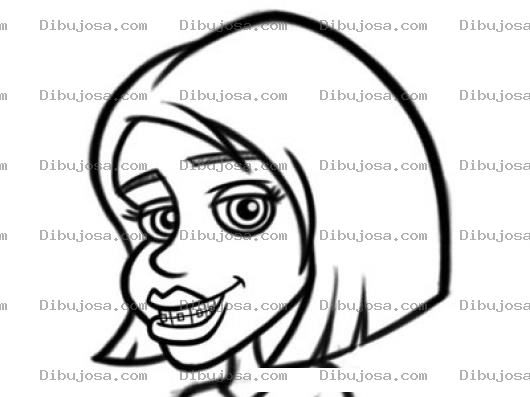 Dibujo para colorear Frenos De Dientes Dibujo De Nina Con Brackets Para Pintar Y Colorear Frenos Dentales