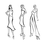 Dibujo para colorear Modelos Espigadas Para Pintar Y Colorear