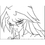 Dibujo para colorear Malvada Manga Para Colorear