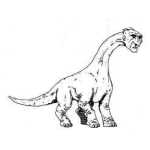 Dibujo para colorear Hombredinosaurio Dibujo De Hombre Dinosaurio Para Pintar Y Colorear Dinosauriohombre