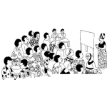 Dibujo para colorear Dibujo De Universidad En Africa Para Pintar Y Colorear