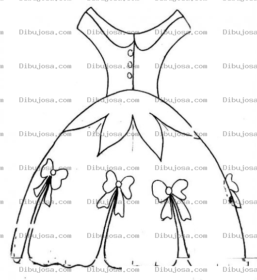 Dibujo para colorear Vestido De 15 Anos Para Pintar Y Colorer Vestido De Quinceanera 15anera Vestido De Quinceanos 15anos