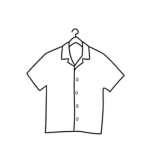 Dibujo para colorear Colorear Camisa De Mangas Cortas