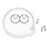 Dibujo para colorear Vistagorda Dibujo De Vista Gorda Para Pintar Y Colorear
