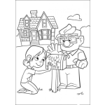 Dibujo para colorear Colorear A Carl Y Ellie