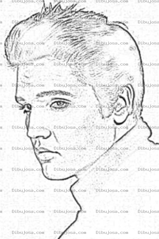 Dibujo para colorear Elvis Presley Coloring Page
