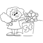 Dibujo para colorear Colorear Maquina De Feria
