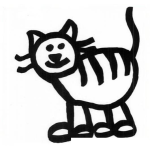 Dibujo para colorear Dibujito De Gato Para Pintar