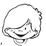 Dibujo para colorear Colorear Patojo Con Pelo Largo