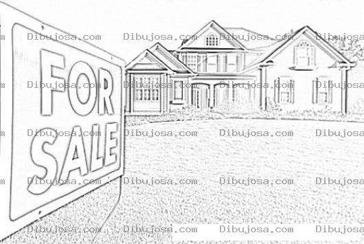 Dibujo para colorear Hoe For Sale Coloring Page