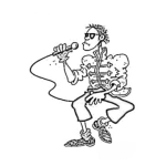 Dibujo para colorear Michael Jackson Coloring Page