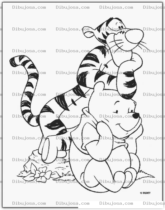 Dibujo para colorear Tiger colorear
