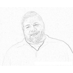 Dibujo para colorear Steve Wozniak Apple Co Founder Coloring Page Stevewozniak Cofundador De Apple Para Colorear