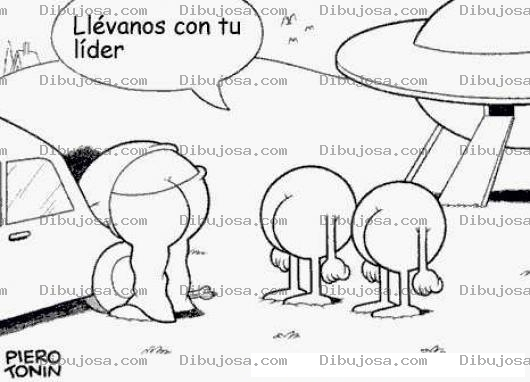 Dibujo para colorear Colorear Extraterrestres Con Cara De Pompas