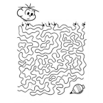 Dibujo para colorear Laberinto Del Trompo