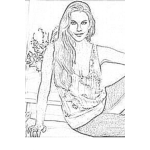 Dibujo para colorear Melissa Gilbert Coloring Page Para Imprimir Y Colorear
