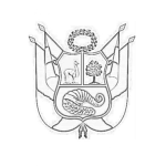 Dibujo para colorear Escudo Nacional De Peru Para Colorear
