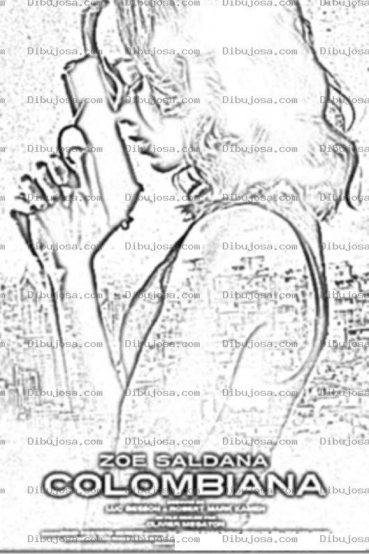 Dibujo para colorear Columbiana Coloring Page