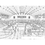 Dibujo para colorear Gimnasio Teodoro Palacios Flores Para Colorear