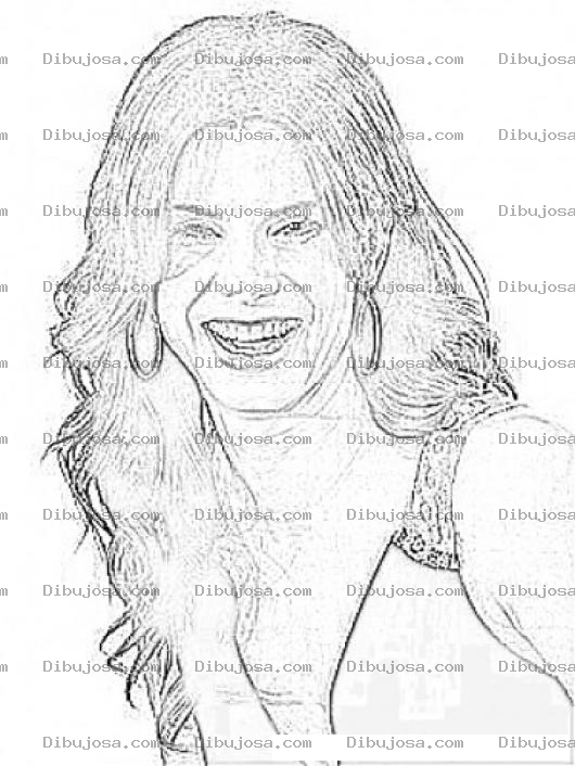Dibujo para colorear Sandra Bullock Coloring Page