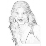 Dibujo para colorear Sandra Bullock Coloring Page