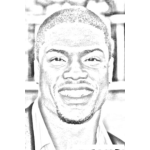 Dibujo para colorear Kevin Hart Coloring Page