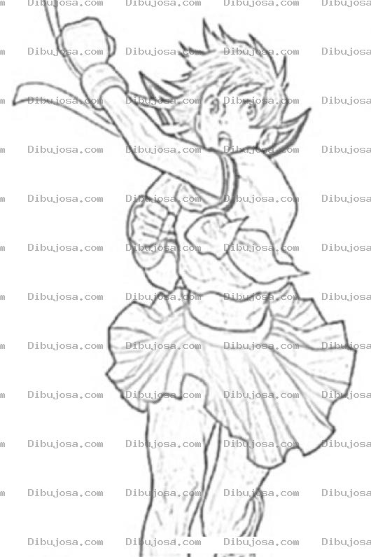 Dibujo para colorear Shun Lee Street Fighter Chinese Girl Coloring Page Para Pintar A Chunli