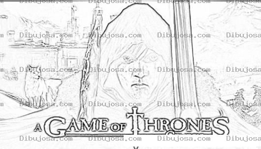 Dibujo para colorear Game Of Thrones Coloring Page El Juego De Los Tronos Para Colorear