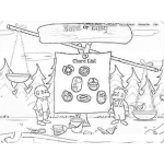 Dibujo para colorear PBS Kids Games Coloring Page Para Pintar