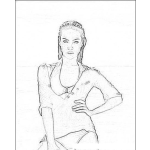 Dibujo para colorear KC Concepcion Coloring Page Para Colorear Y Pintar