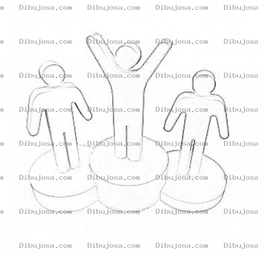 Dibujo para colorear Ranking Coloring Page Dibujo De Premiacion Primeto Segundo Y Tercer Lugar