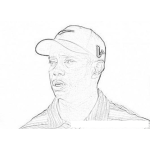 Dibujo para colorear Tiger Woods Coloring Page Para Colorear E Imprimir