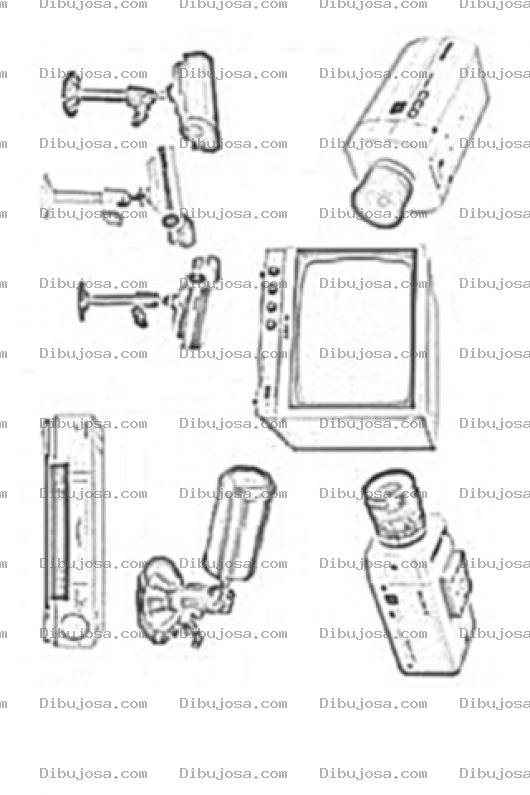 Dibujo para colorear Cctv Coloring Page