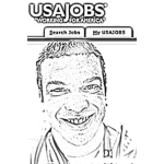 Dibujo para colorear Usa Jobs Working For America Coloring Page