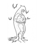 Dibujo para colorear Colorear A Batman Panzon Barrigon Y Gordinflon