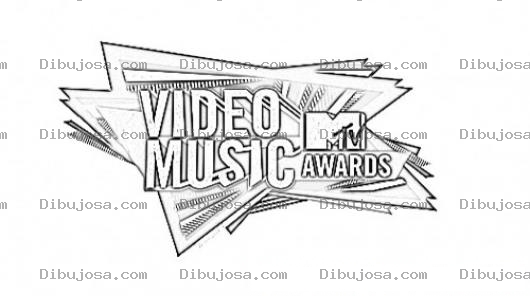 Dibujo para colorear Video Music Awards Coloring Page