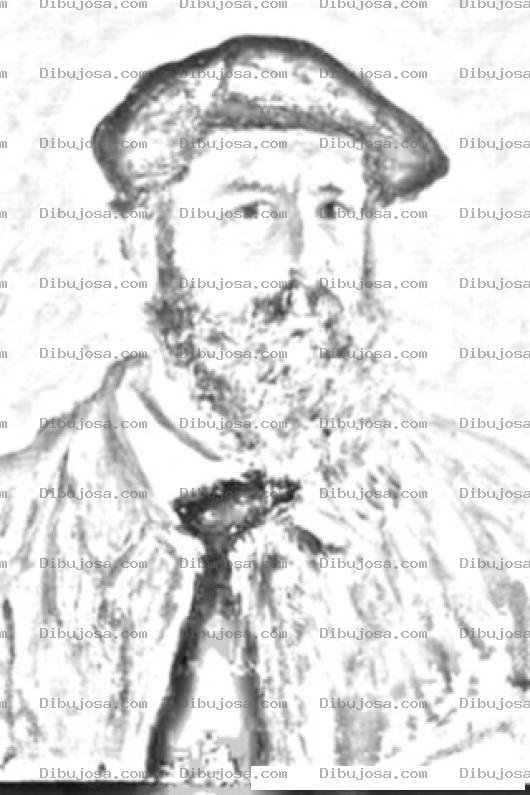Dibujo para colorear Claude Monet Coloring Page Para Pintar Y Colorear