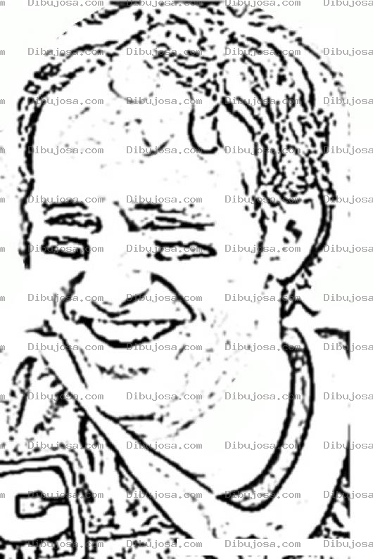 Dibujo para colorear Drew Brees Nfl Player Coloring Page Para Colorear