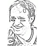 Dibujo para colorear Drew Brees Nfl Player Coloring Page Para Colorear